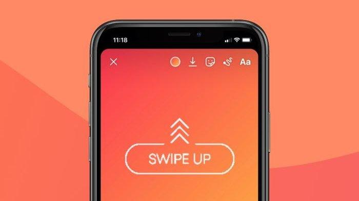 Cara Swipe Up Di Instagram 2023